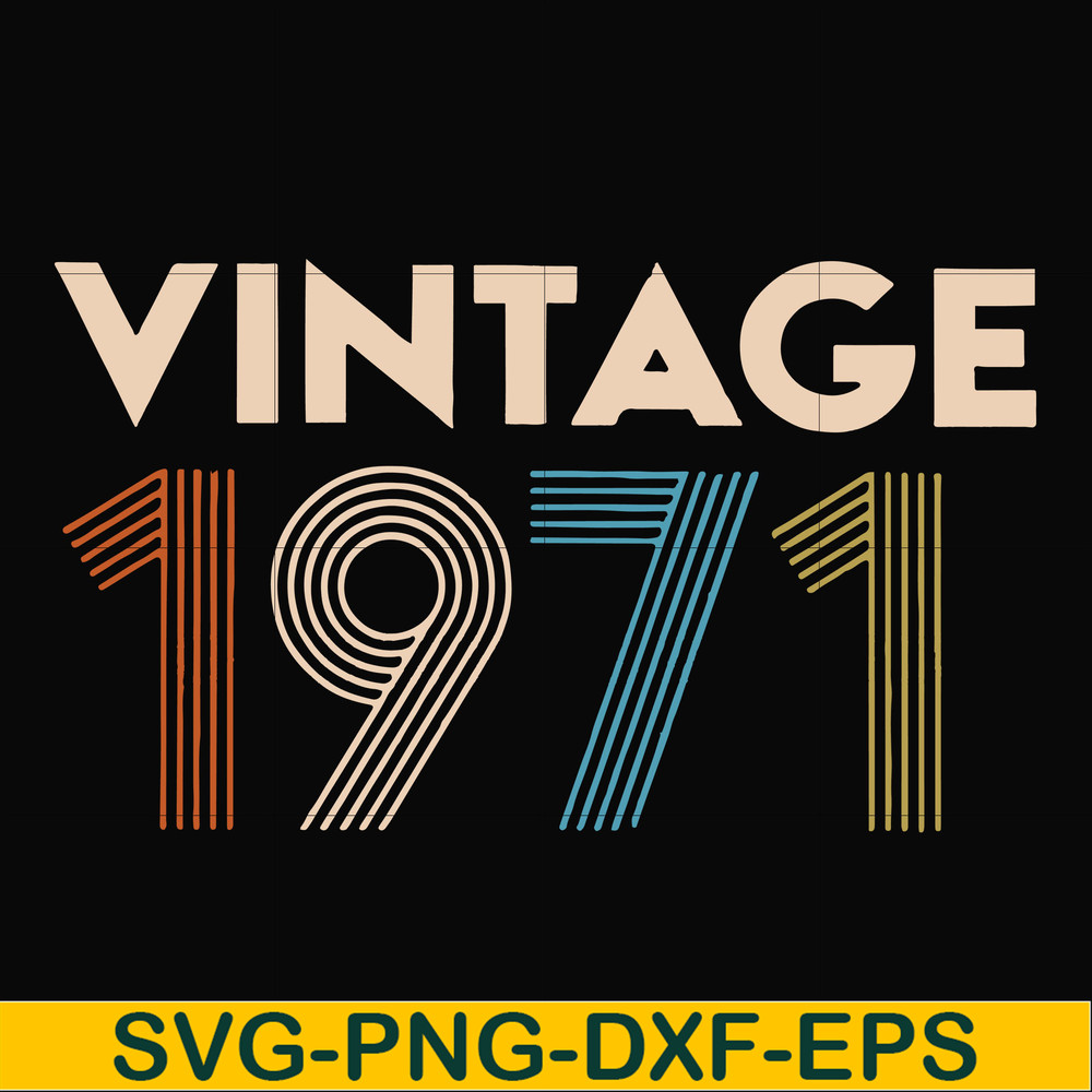 FN000169-Vintage 1971 svg, png, dxf, eps file FN000169.jpg