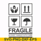 FN000567-Fragile please handle with care svg, png, dxf, eps file FN000567.jpg