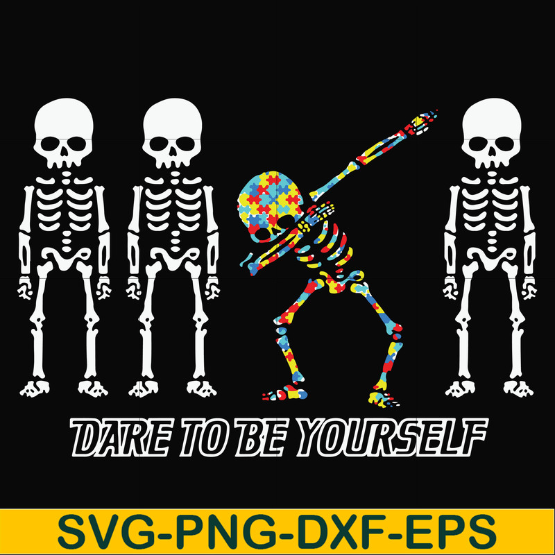 FN00057-Dare to be yourself svg, png, dxf, eps file FN00057.jpg