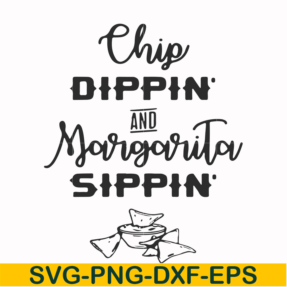 FN000896-Chip didppin and margarita sippin svg, png, dxf, eps file FN000896.jpg