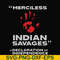 FN000904-Merciless indian savages declaration of independence svg, png, dxf, eps file FN000904.jpg