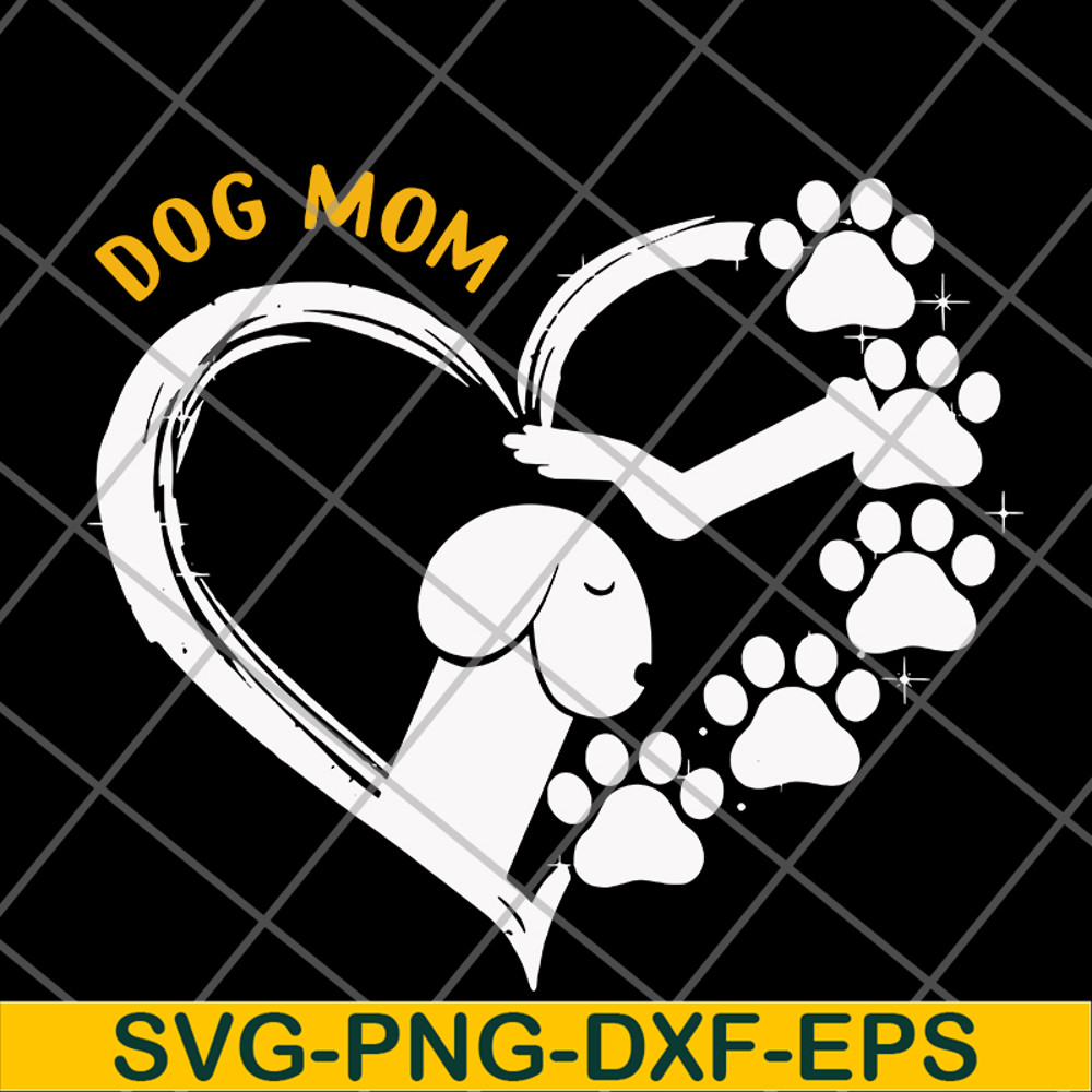 FN11062105-Dog mom paw heart funny svg, png, dxf, eps digital file FN11062105.jpg