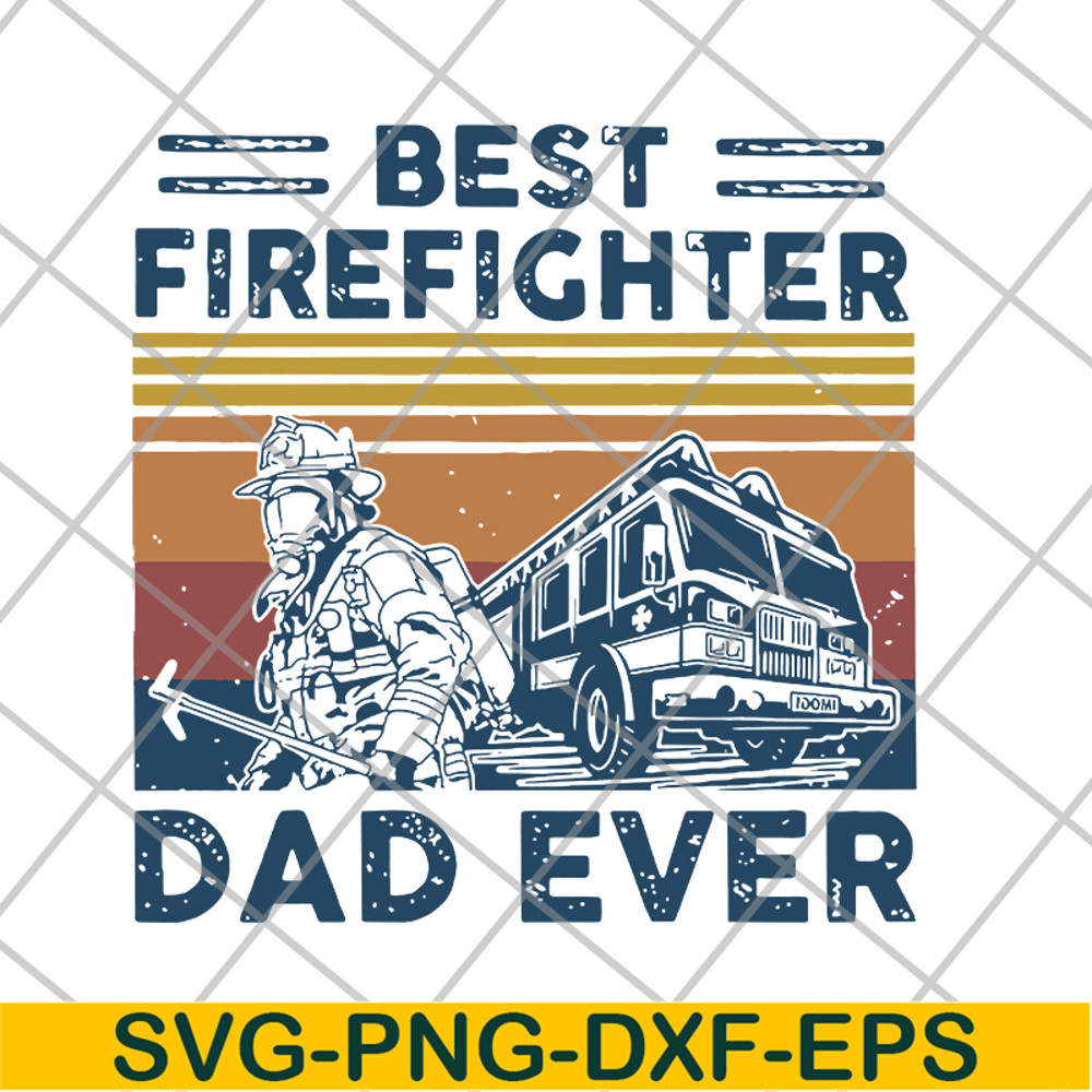 FTD03062103-Best Firefighter Dad Ever Vintage Retro Father’s svg, png, dxf, eps digital file FTD03062103.jpg
