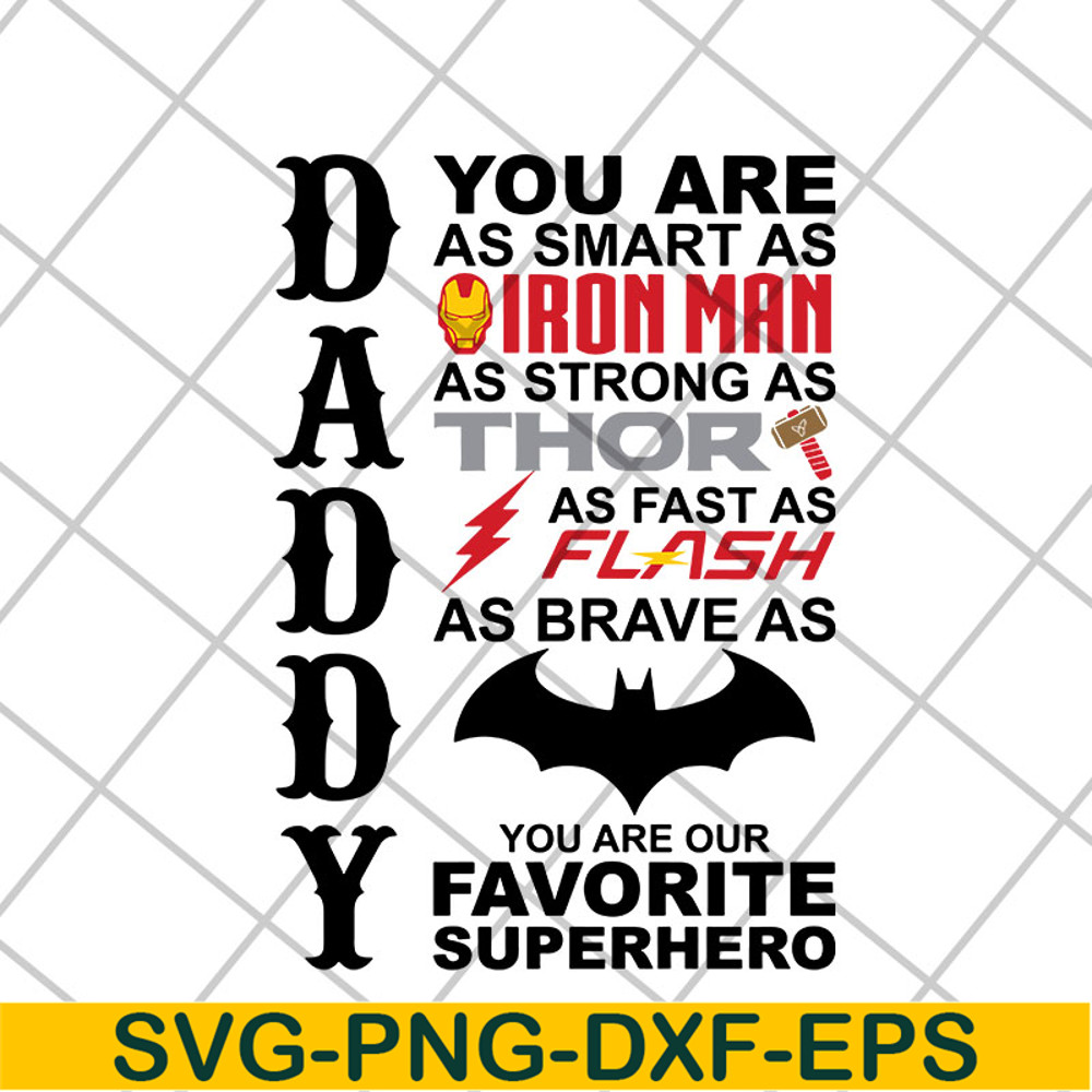FTD05052114-Daddy avenger svg, Fathers day svg, png, dxf, eps digital file FTD05052114.jpg