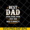 FTD05062121-Best dad ever ever svg, png, dxf, eps digital file FTD05062121.jpg