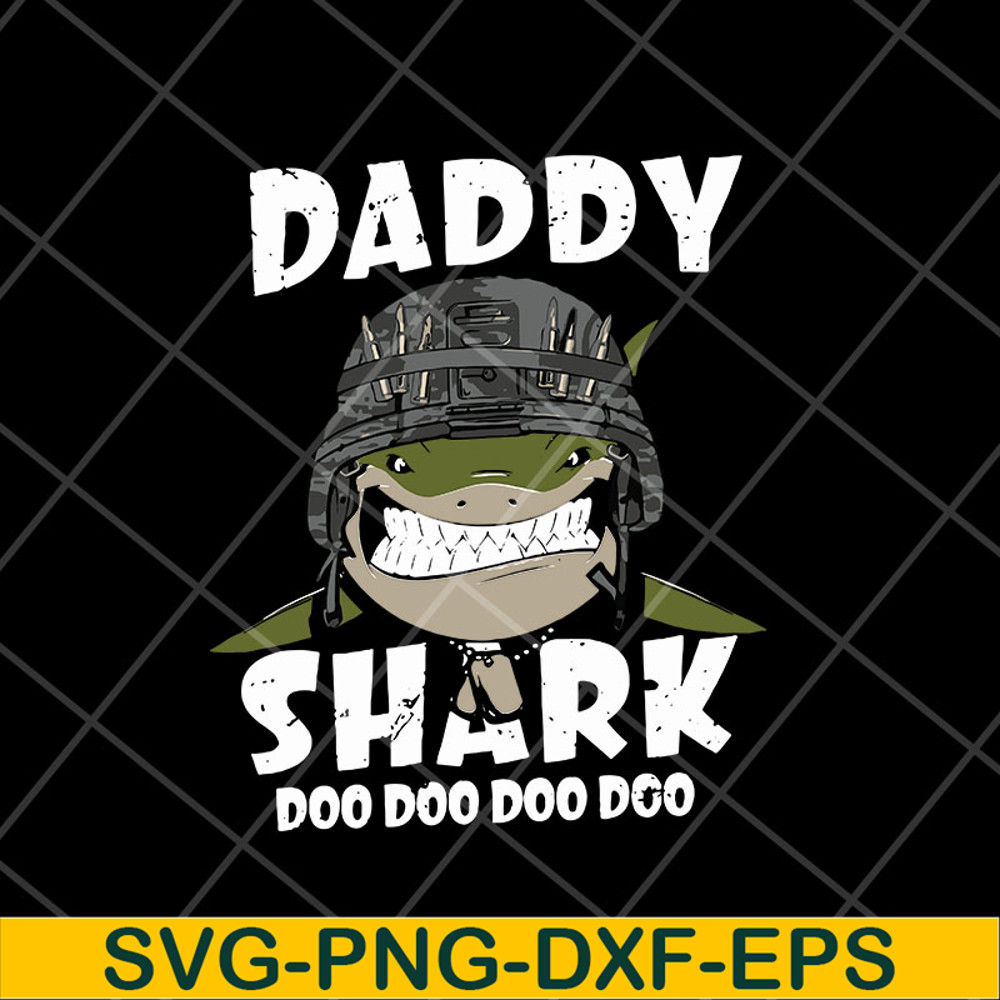 FTD10052120-Daddy Shark Doo Doo Army Dad svg, png, dxf, eps digital file FTD1005220.jpg