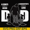 FTD18-A son's first here a daughter's first love dad svg, png, dxf, eps, digital file FTD18.jpg