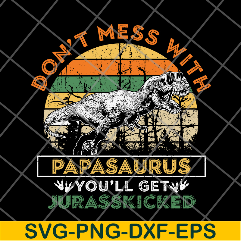 FTD24052117-Papa Saurus svg, png, dxf, eps digital file FTD24052117.jpg