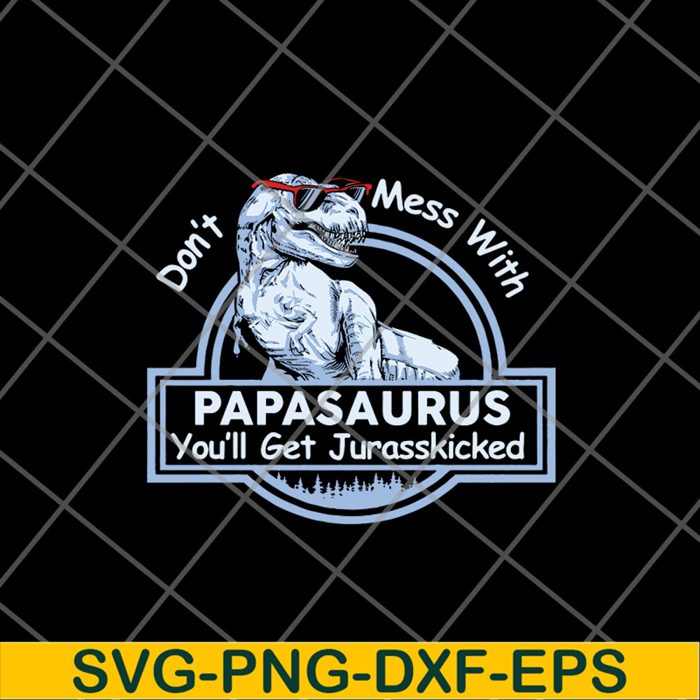 FTD24052122- Papa Saurus svg, png, dxf, eps digital file FTD24052122.jpg