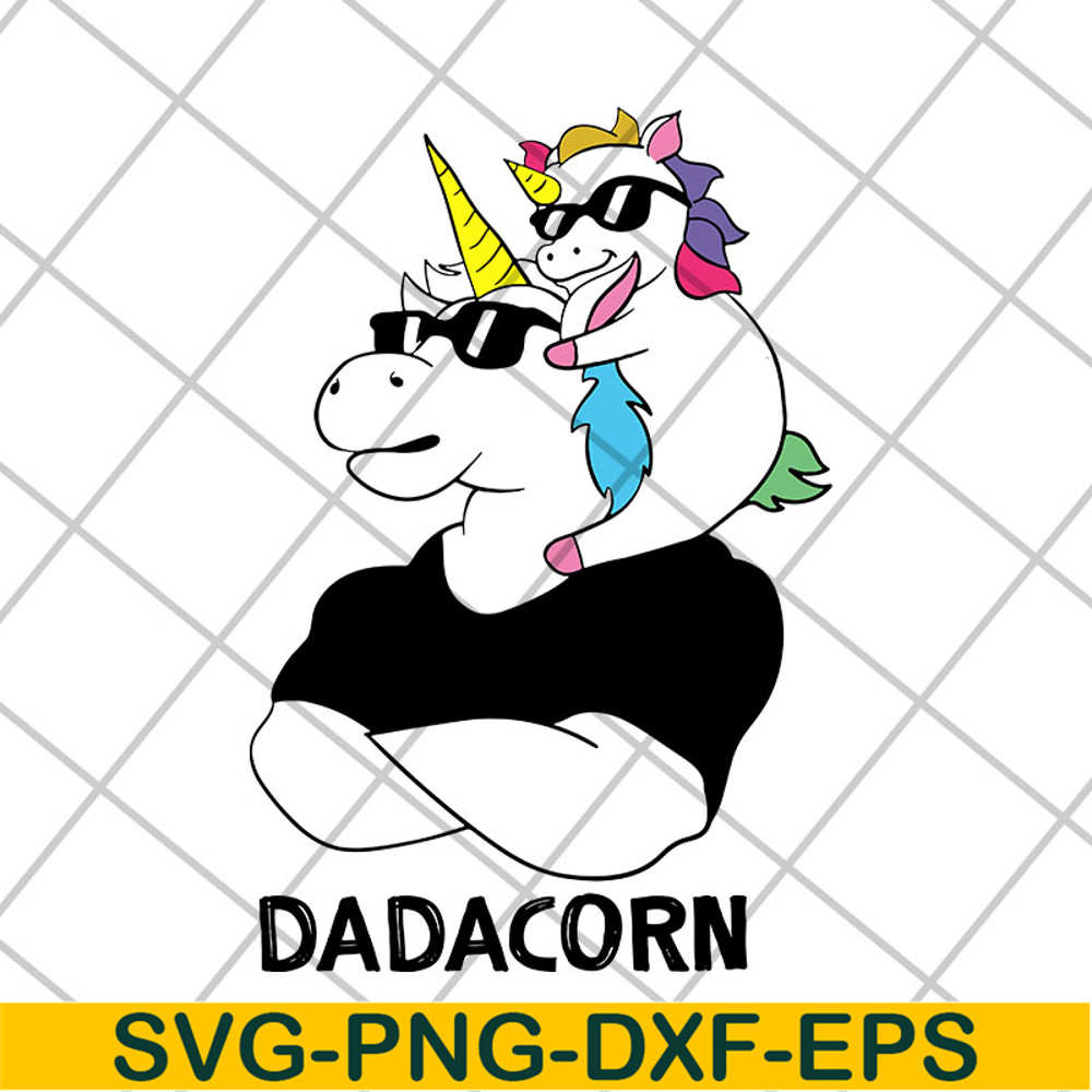 FTD29042131-Dadacorn svg, Fathers day svg, png, dxf, eps digital file FTD29042131.jpg