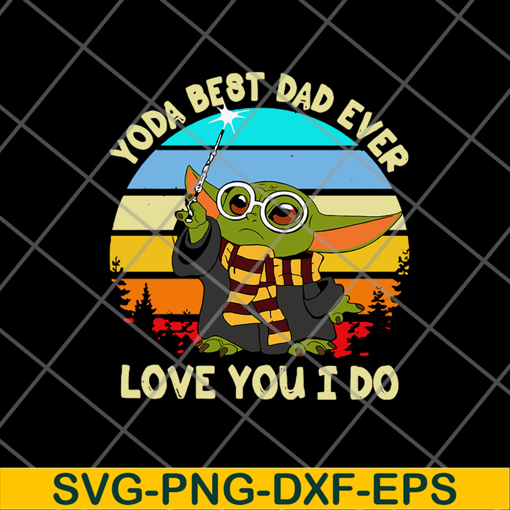 FTD29052138- Star wars baby yoda best dad ever svg, png, dxf, eps digital file FTD29052138.jpg