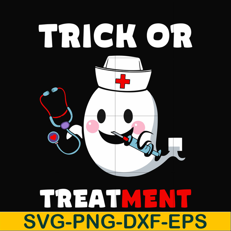 HLW0006-trick or treatment svg, halloween svg, png, dxf, eps digital file HLW0006.jpg
