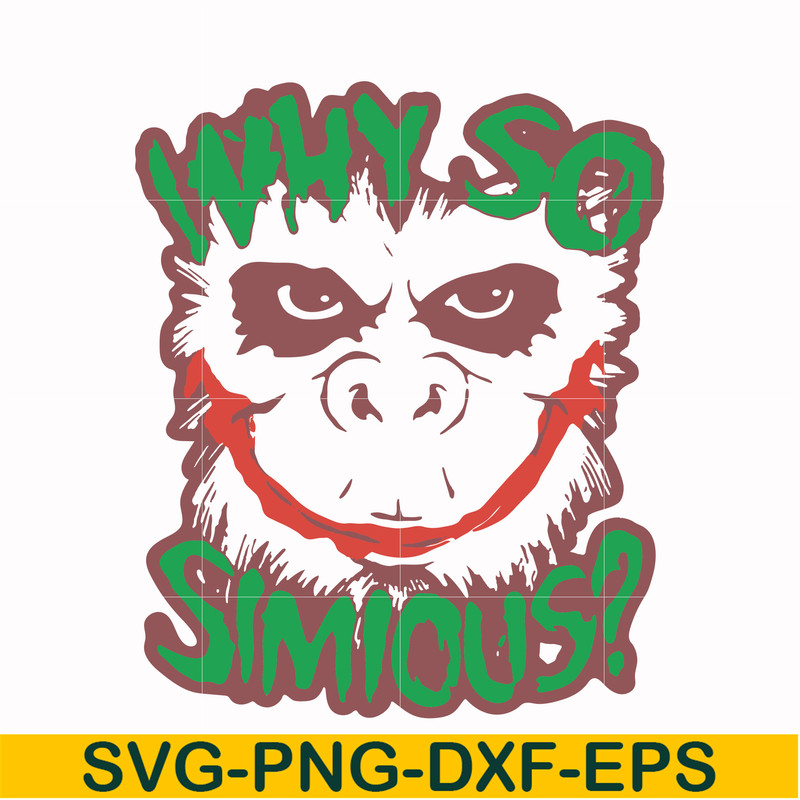 HLW0021-Why so simious svg, png, dxf, eps digital file HLW0021.jpg