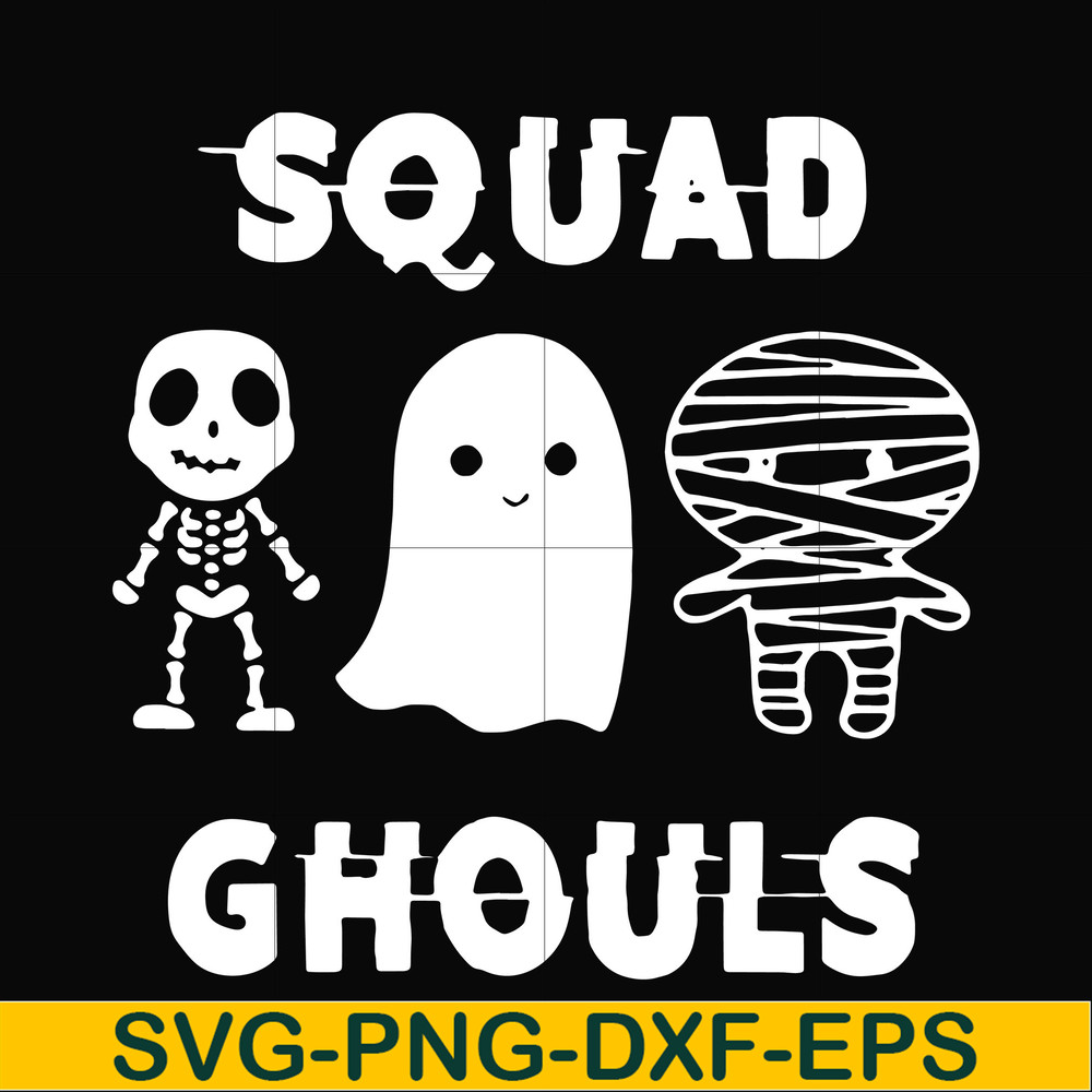 HLW0030-Squad ghouls svg, halloween svg, png, dxf, eps, digital file HLW0030.jpg