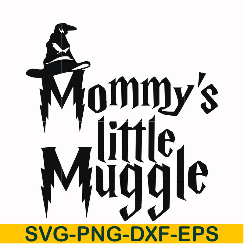 HRPT00013-Mommy's little muggle svg, png, dxf, eps file HRPT00013.jpg