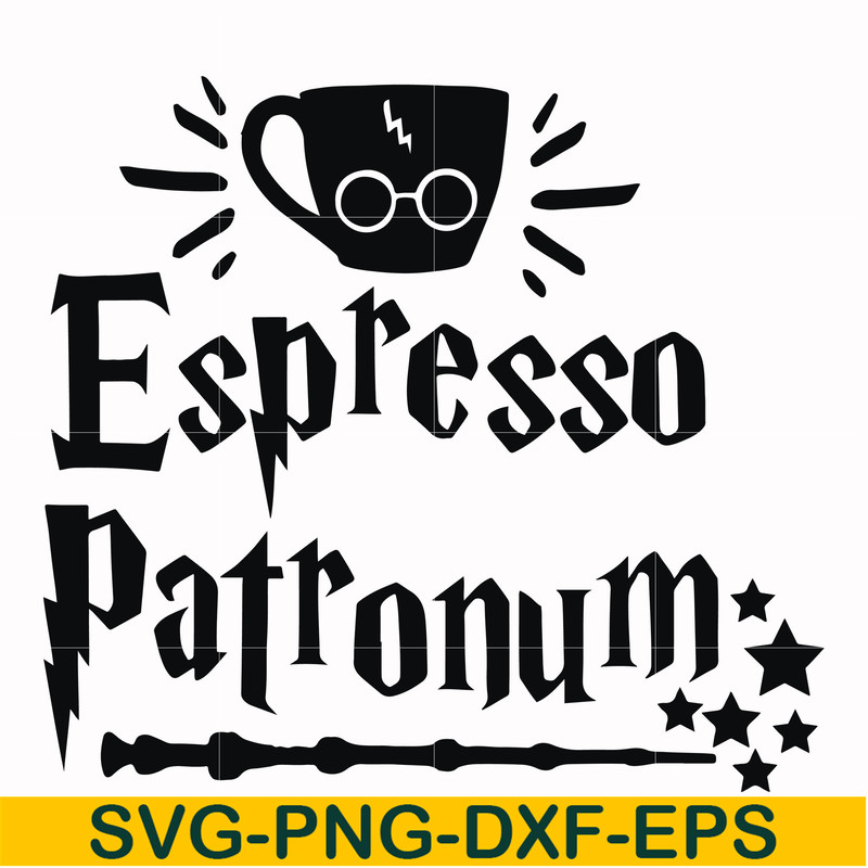 HRPT00040-Expresso patronum svg, png, dxf, eps file HRPT00040.jpg