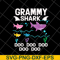 MTD04042127-Grammy Shark Mothers Day svg, Mother's day svg, eps, png, dxf digital file MTD04042127.jpg