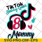 MTD04042135-Tik tok birthday queen's mommy svg, Mother's day svg, eps, png, dxf digital file MTD04042135.jpg
