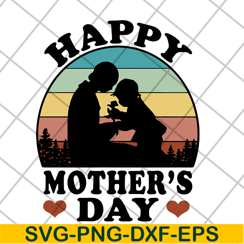 MTD04042138-Happy mother's day svg, Mother's day svg, eps, png, dxf digital file MTD04042138.jpg