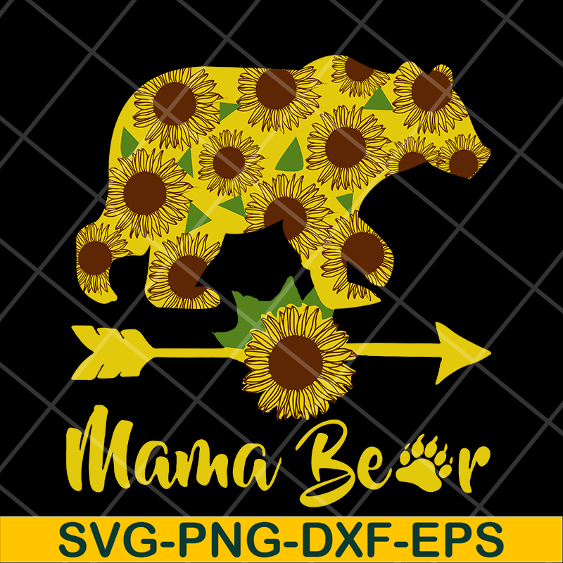 MTD05042112-Mama bear svg, Mother's day svg, eps, png, dxf digital file MTD05042112.jpg