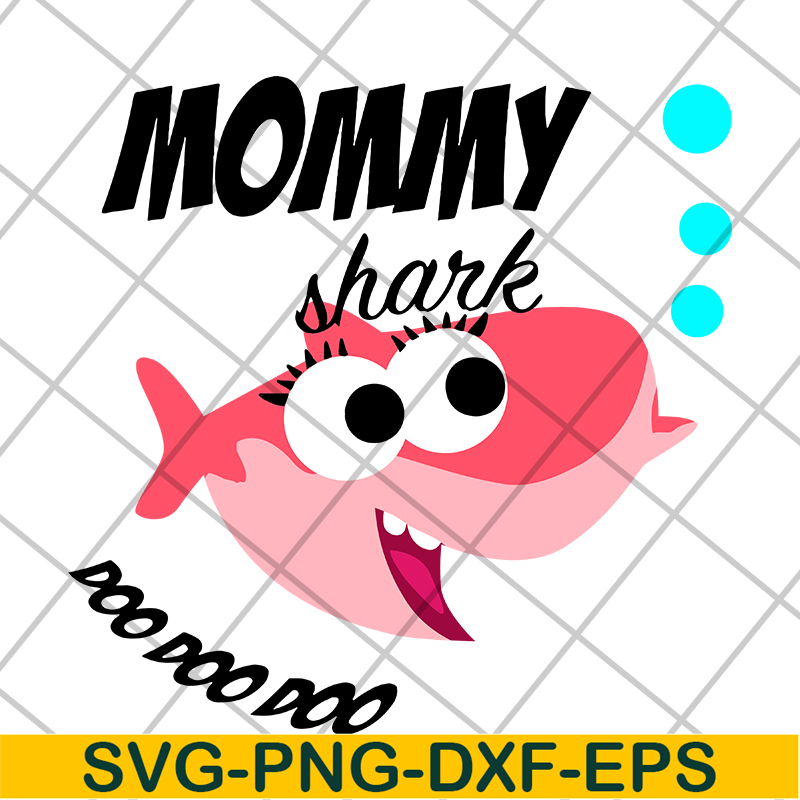 MTD13042118-Mommy shark Doo Doo Doo svg, Mother's day svg, eps, png, dxf digital file MTD13042118.jpg