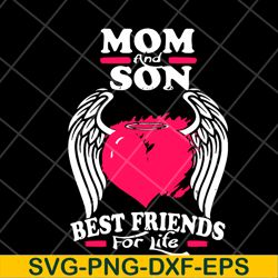 mom and son svg, mother's day svg, eps, png, dxf digital file mtd16042101