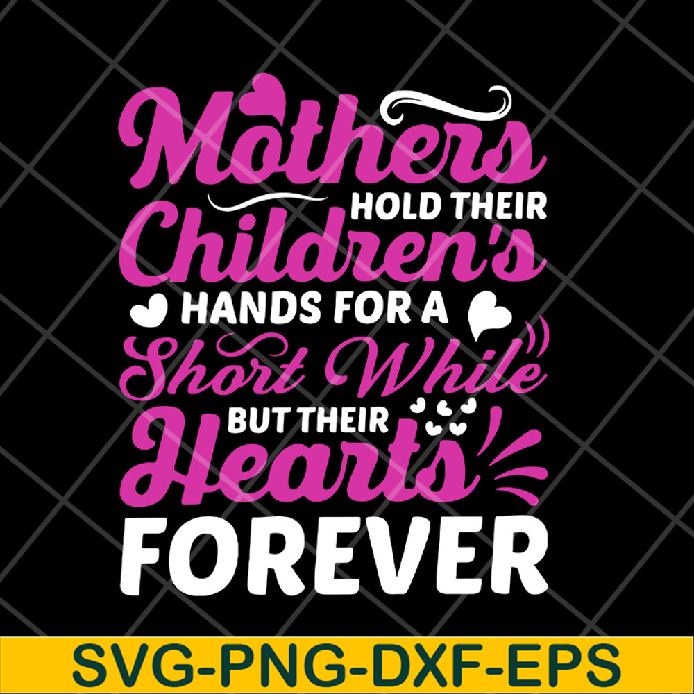 MTD16042106-Mother's hold their children's svg, Mother's day svg, eps, png, dxf digital file.jpg