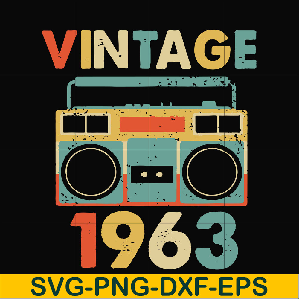 NBD0005-Vintage November 1963 svg, png, dxf, eps digital file NBD0005.jpg