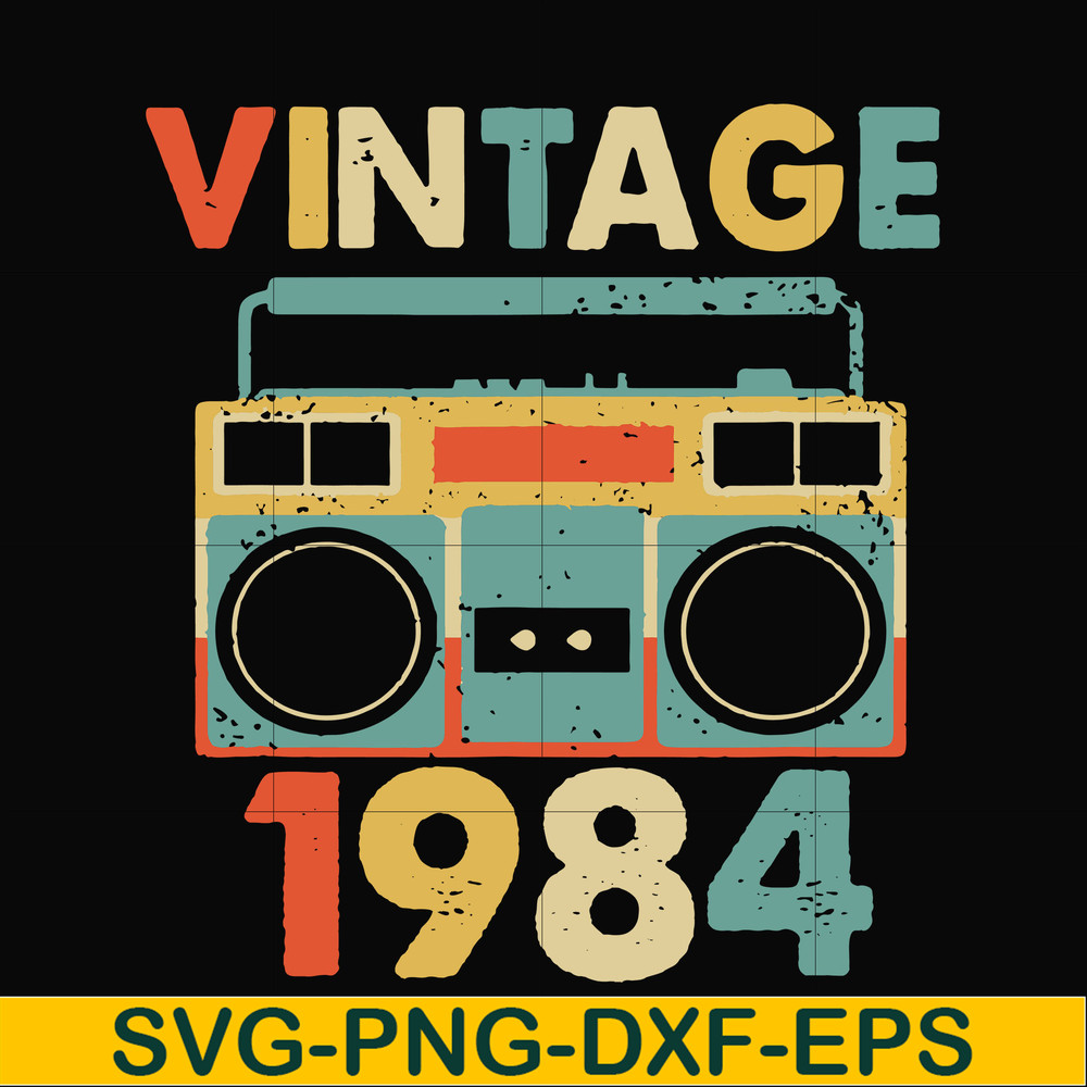 NBD0026-Vintage November 1984 svg, png, dxf, eps digital file NBD0026.jpg