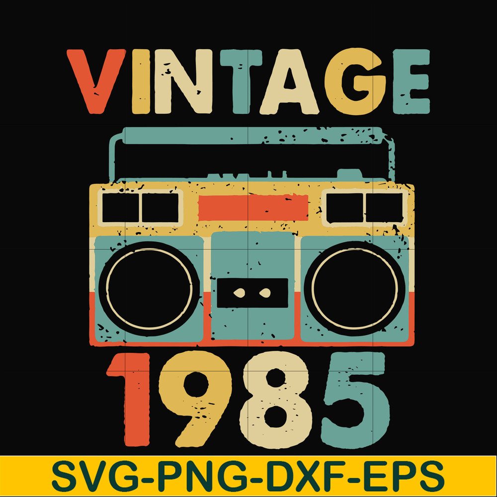 NBD0027-Vintage November 1985 svg, png, dxf, eps digital file NBD0027.jpg