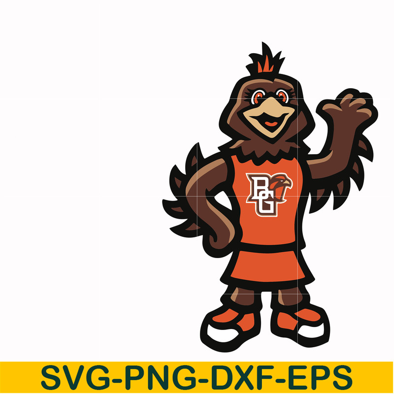 NCAA0000228-Bowling Green Falcons svg, png, dxf, eps file NCAA0000228.jpg
