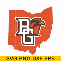 bowling green falcons svg, png, dxf, eps file ncaa0000230