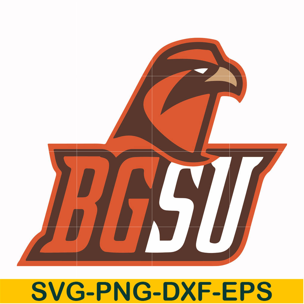NCAA0000233-Bowling Green Falcons svg, png, dxf, eps file NCAA0000233.jpg