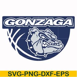 gonzaga bulldogs svg, png, dxf, eps file ncaa0000257