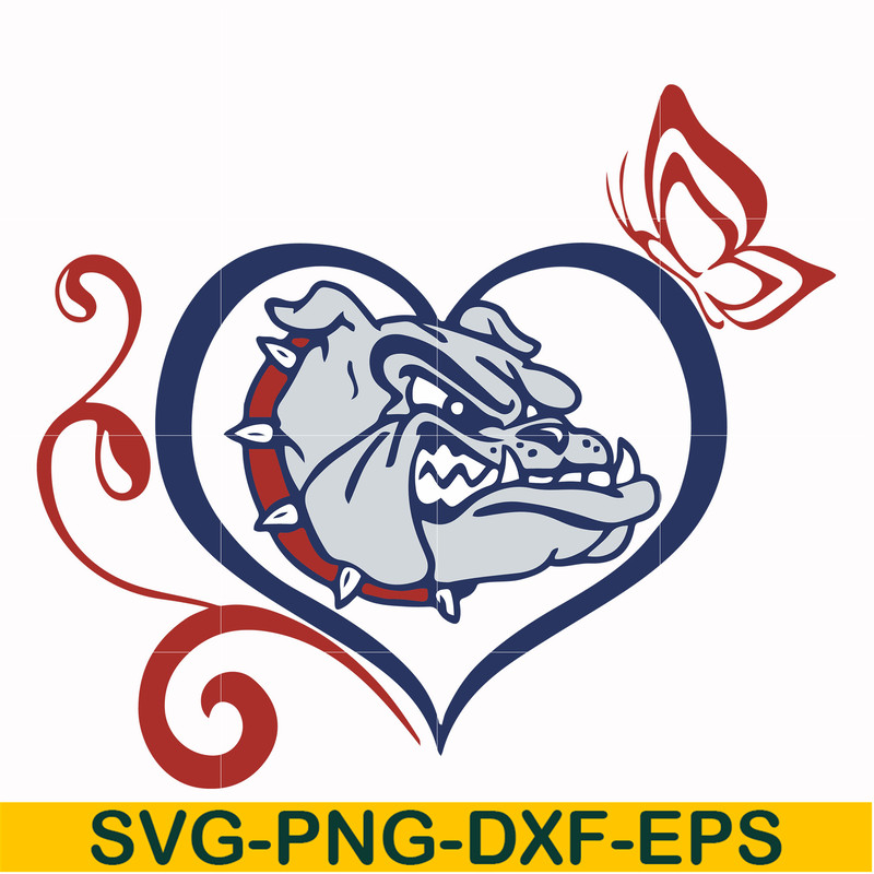 NCAA0000258-Gonzaga Bulldogs svg, png, dxf, eps file NCAA0000258.jpg