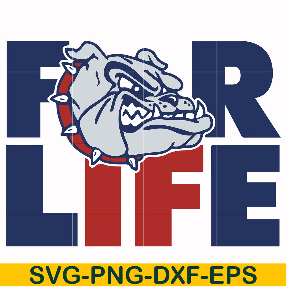 NCAA0000260-Gonzaga Bulldogs svg, png, dxf, eps file NCAA0000260.jpg