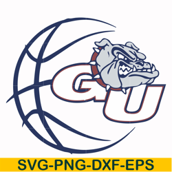 gonzaga bulldogs svg, png, dxf, eps file ncaa0000261