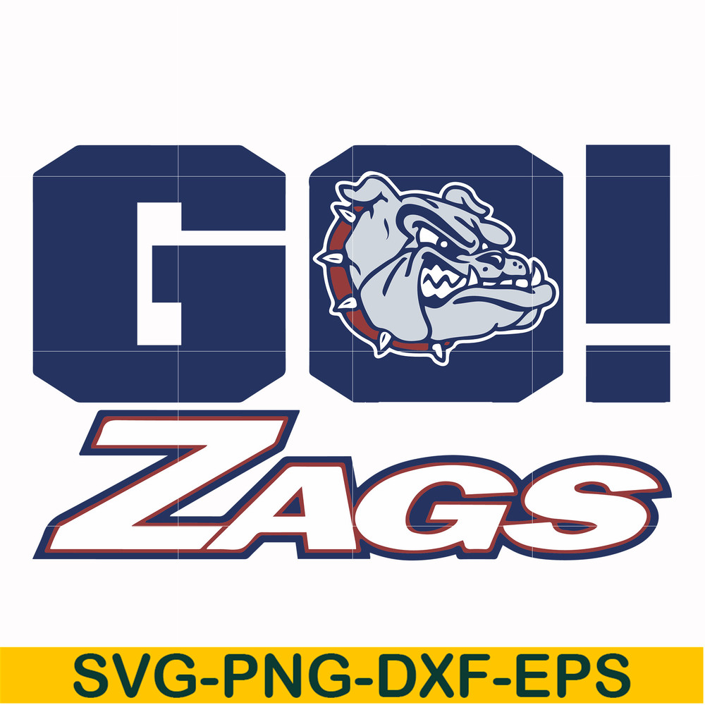 NCAA0000263-Gonzaga Bulldogs svg, png, dxf, eps file NCAA0000263.jpg