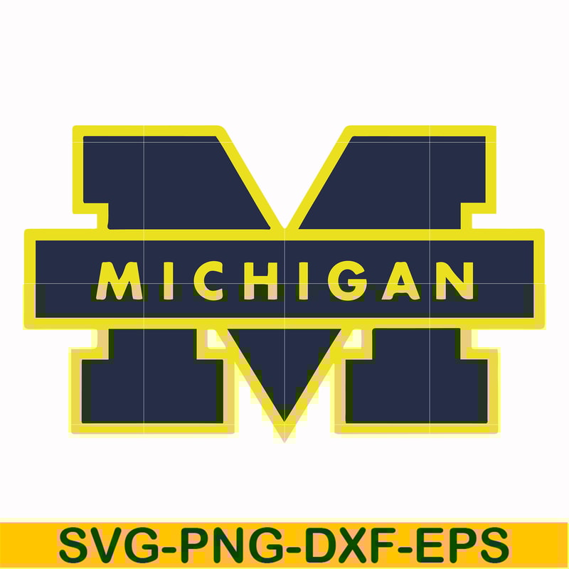 NCAA0000267-Michigan Wolverines Set svg, png, dxf, eps file NCAA0000267.jpg