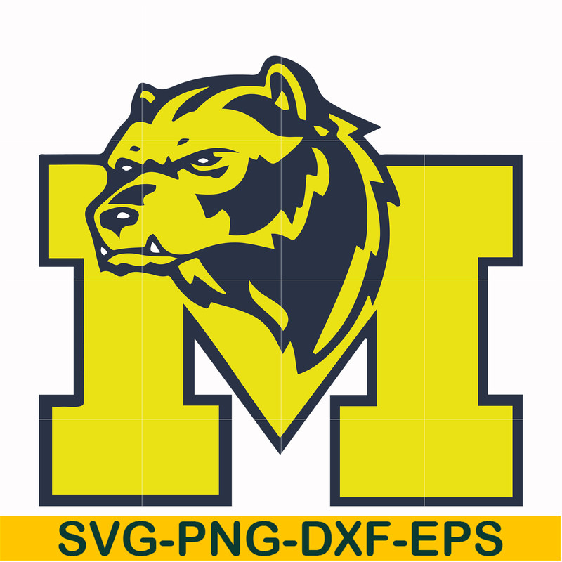 NCAA0000272-Michigan Wolverines Set svg, png, dxf, eps file NCAA0000272.jpg