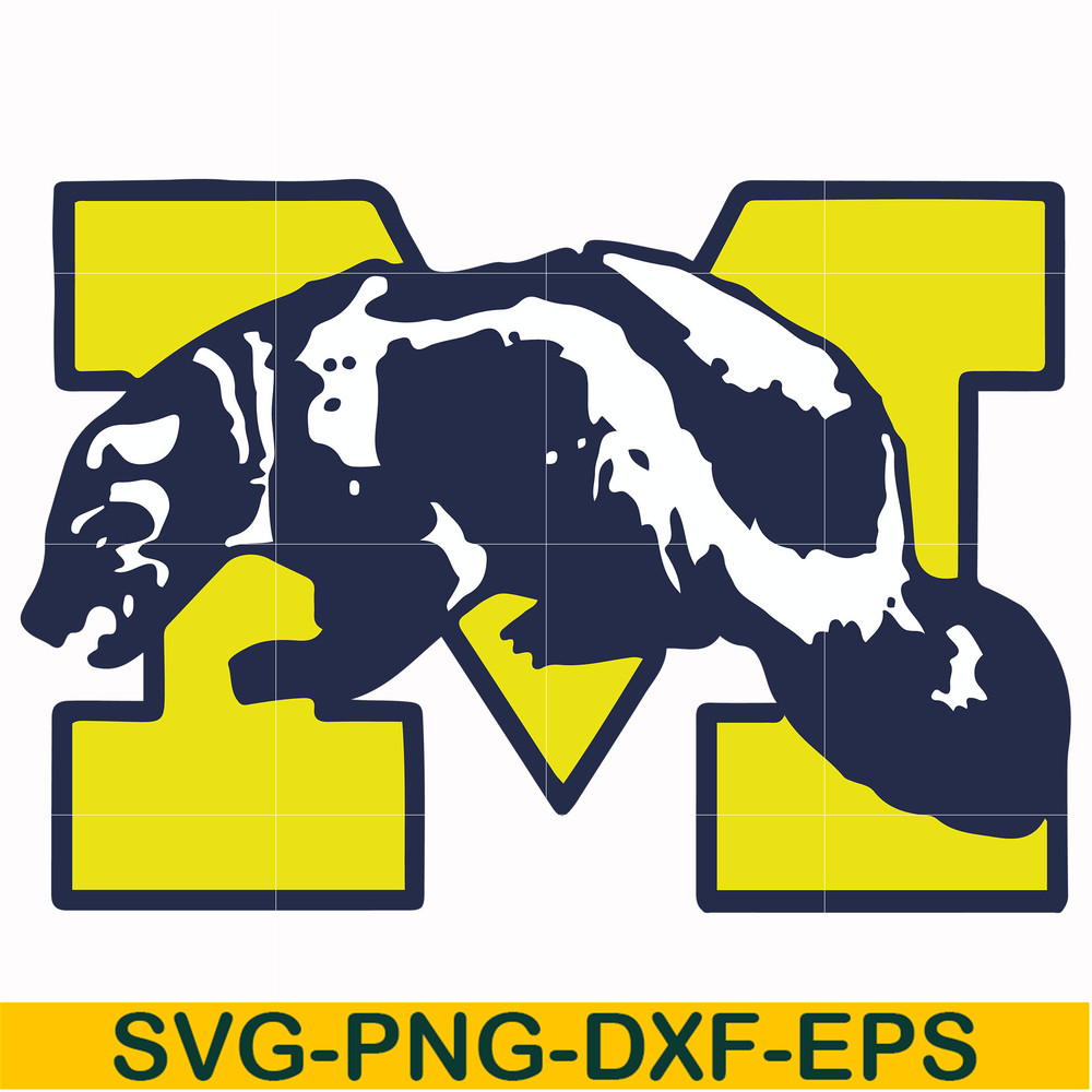 NCAA0000274-Michigan Wolverines Set svg, png, dxf, eps file NCAA0000274.jpg
