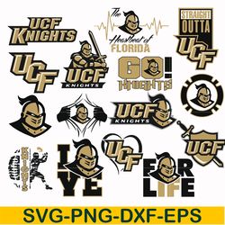 ucf knights svg, png, dxf, eps file ncaa0000292