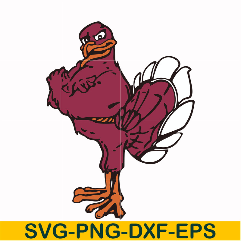 NCAA0000324-Virginia Tech Hokies svg, png, dxf, eps file NCAA0000324.jpg