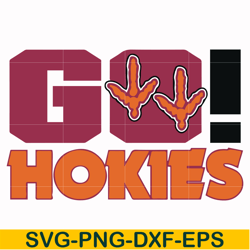 virginia tech hokies svg, png, dxf, eps file ncaa0000331