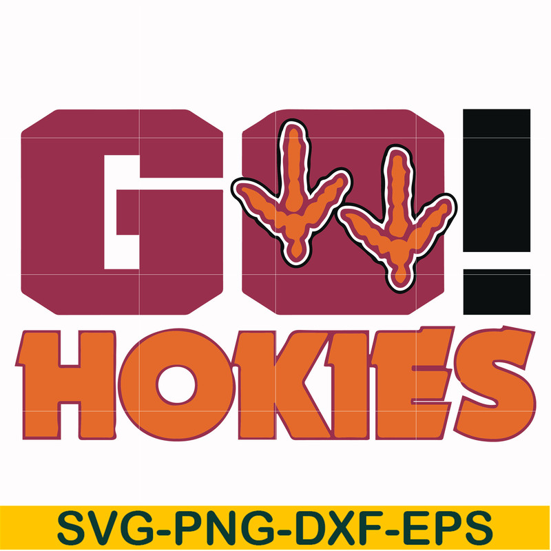 NCAA0000331-Virginia Tech Hokies svg, png, dxf, eps file NCAA0000331.jpg