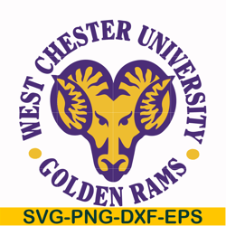 west chester university svg, png, dxf, eps file ncaa0000341