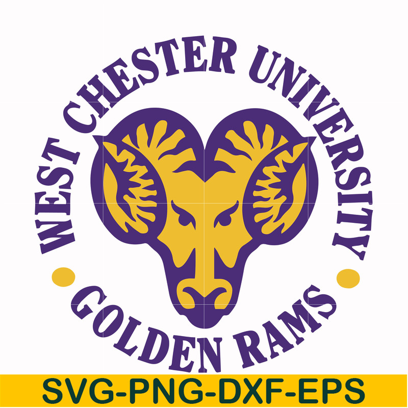 NCAA0000341-West Chester University svg, png, dxf, eps file NCAA0000341.jpg