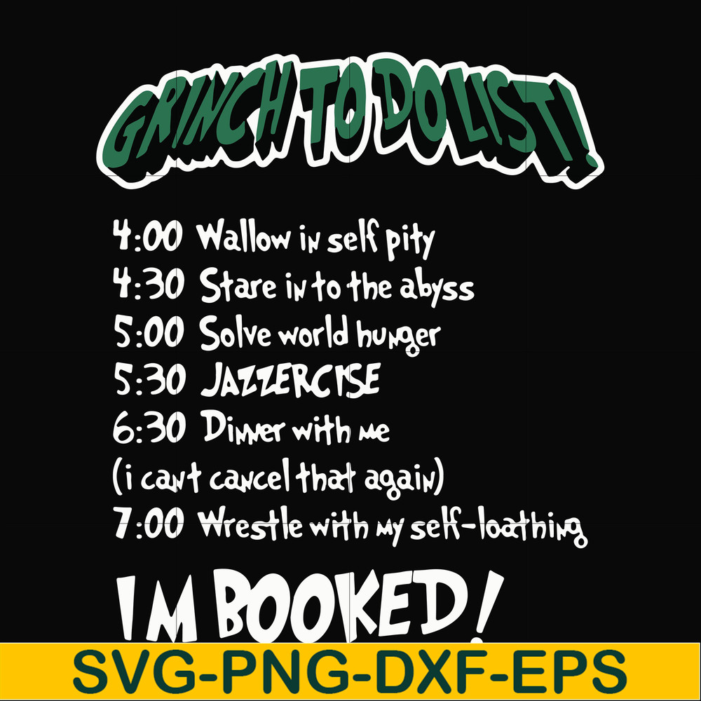 NCRM16072011-Grinch to do list svg, christmas svg, png, dxf, eps digital file NCRM16072011.jpg