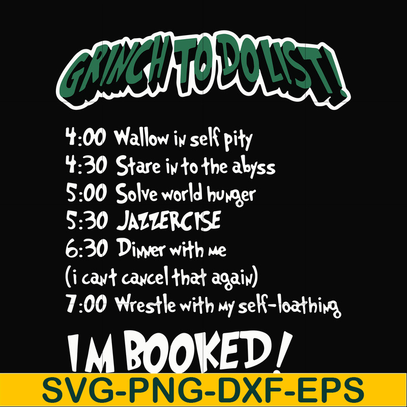 NCRM16072011-Grinch to do list svg, christmas svg, png, dxf, eps digital file NCRM16072011.jpg