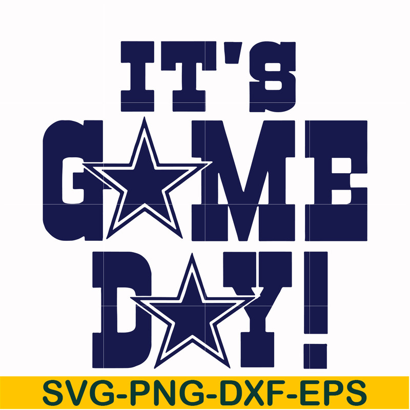 NFL0000113-It's game day, svg, png, dxf, eps file NFL0000113.jpg